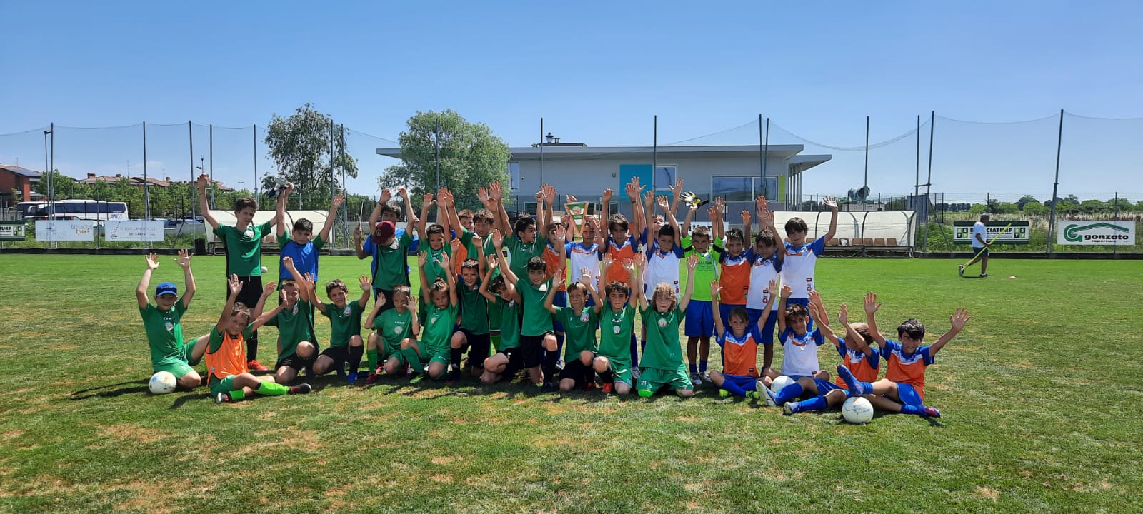 Gita di chiusura della attività del calcio giovanile a Sirmione